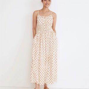 Madewell Floral Print Maxi Dress